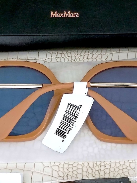 MAXMARA NEW/NWT MM0079 Sunglasses 46X 58mm Retail $310 main image 11